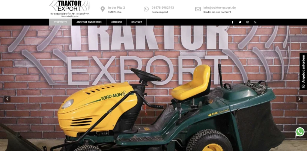 Traktor Export