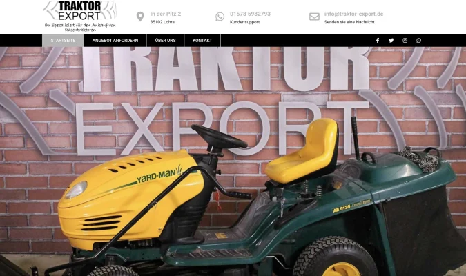 Traktor Export