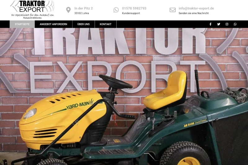 Traktor Export