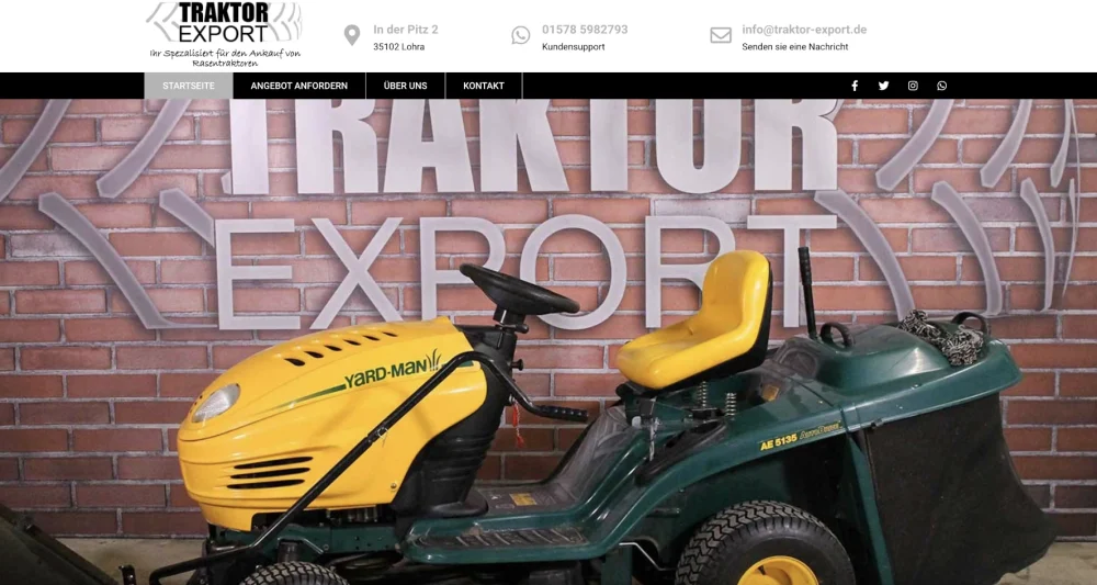 Traktor Export